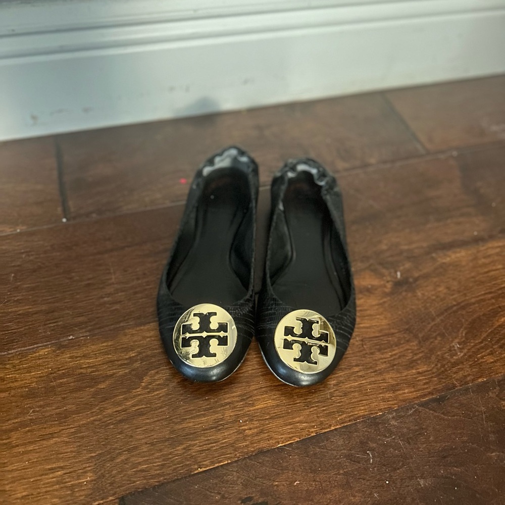 Tory Burch Black Women's Flats
